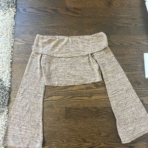 Shein Flared Long Sleeve Top